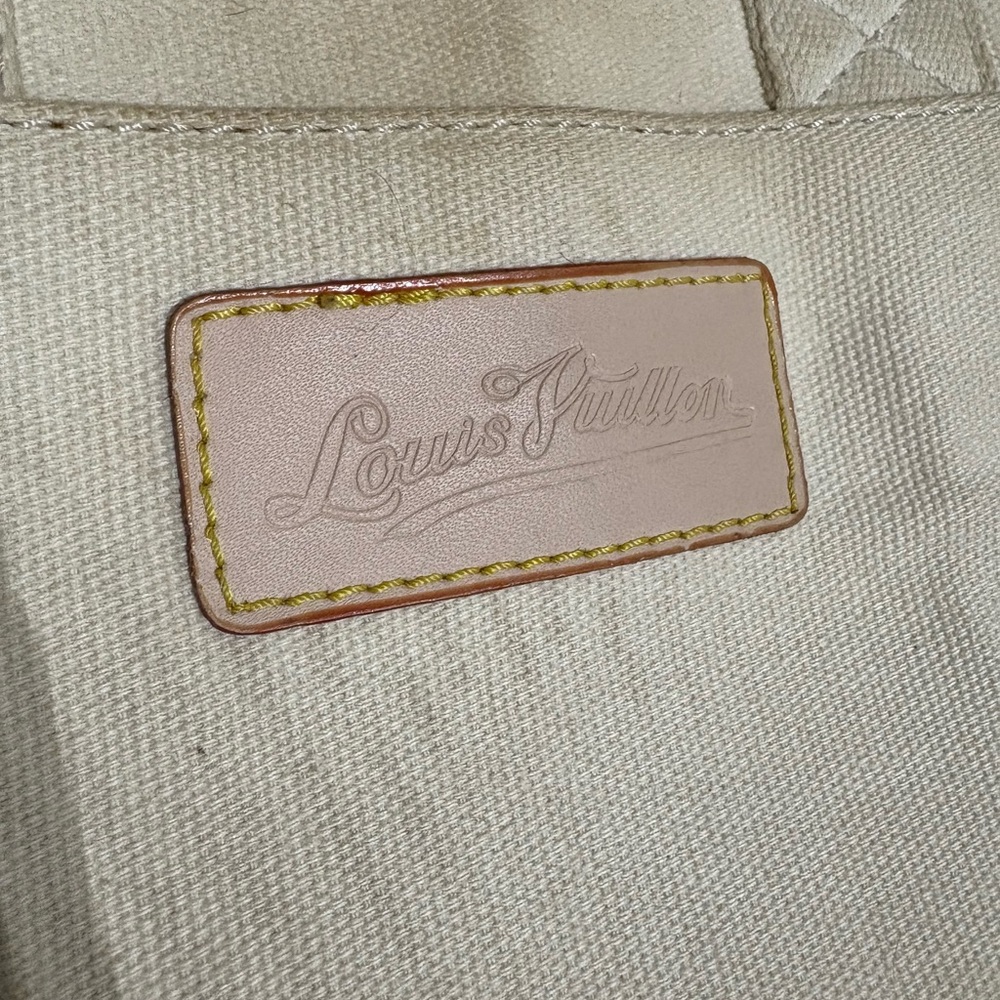 Louis Vuitton Beige and Black Shoulder Bag - Picture 3 of 9